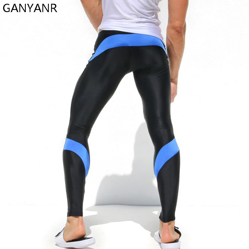 Crossfit Ga - Legginsy do biegania marki GANYANR mężczyźni