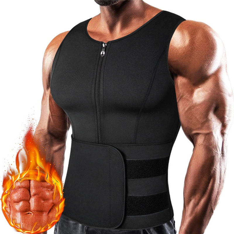 Crossfit Weight Vest - Mężczyźni neoprenowy zamek do sauny gorset