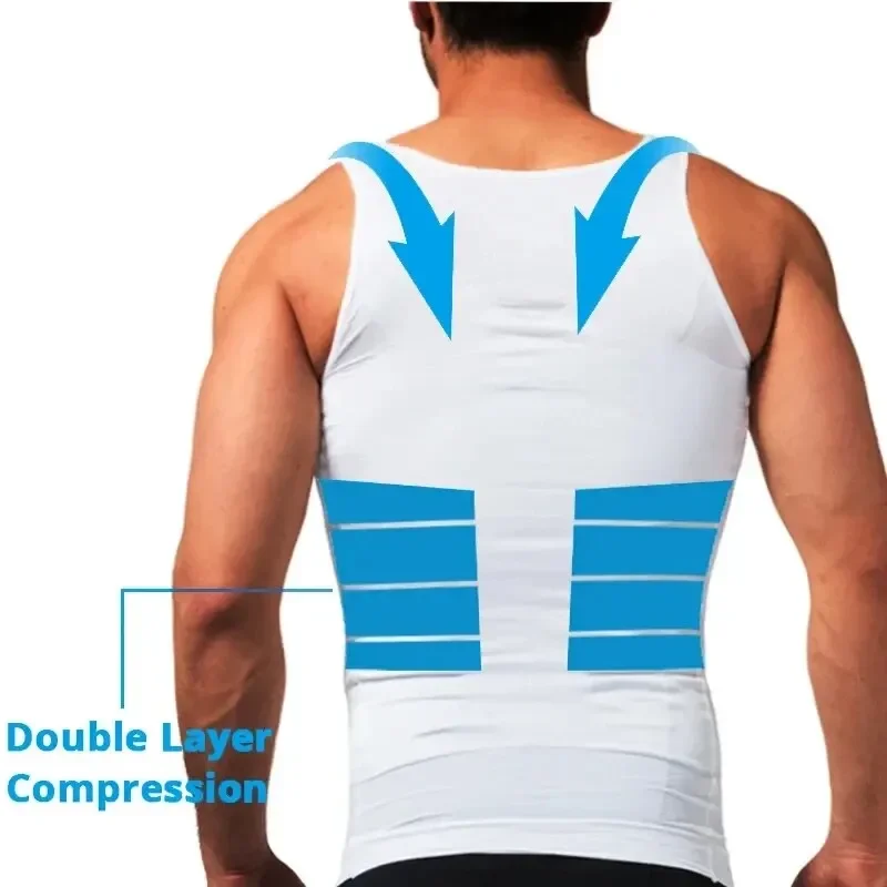 Crossfit Vest - 2026 Nowa Męska Wyszczuplająca Kamizelka Kompresyjna
