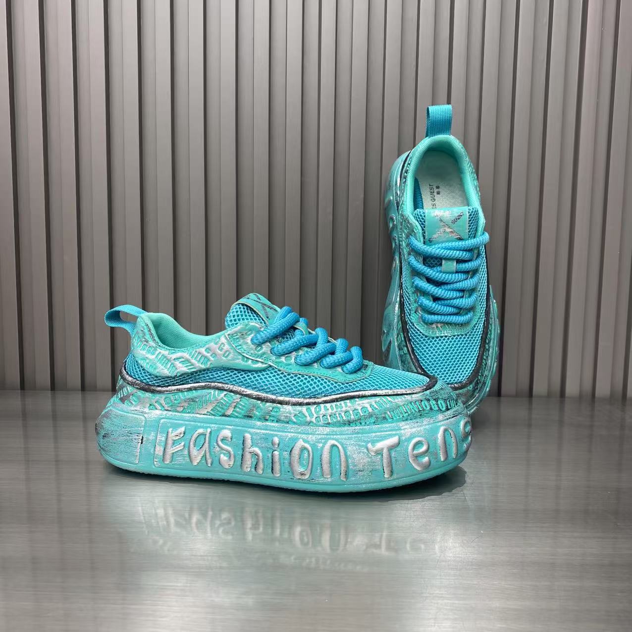 Crossfit Hard - Masywne Sneakersy Plus Size 45 46