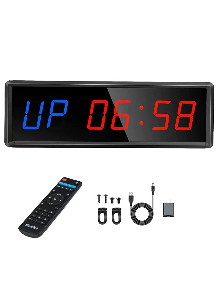 Seesii Timer 1.5-calowy Cyfrow – Crossfit No Equipment recenzja i cena
