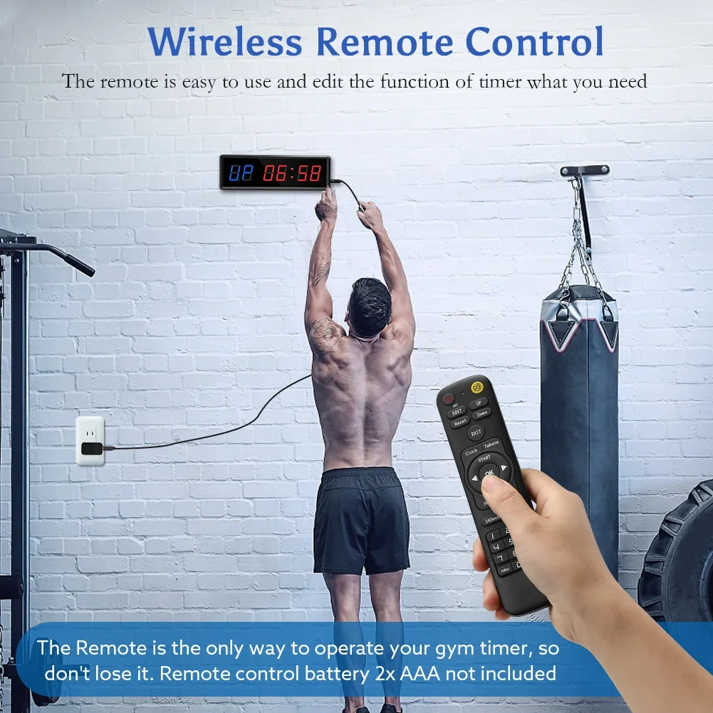 Seesii Timer 1.5-calowy Cyfrow – Crossfit No Equipment recenzja i cena