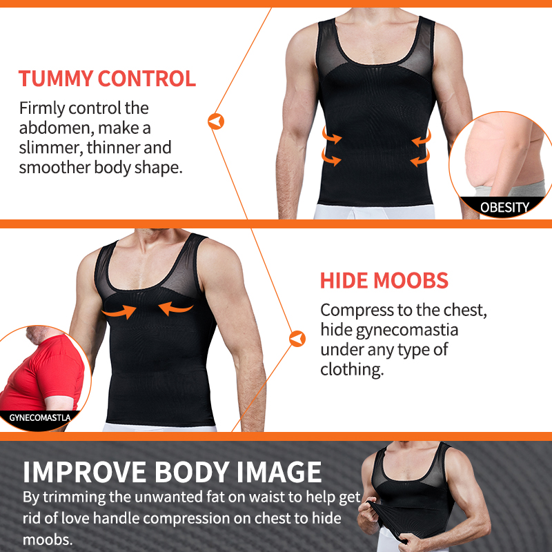 Mężczyźni Shapewear kompresji  – Crossfit Weight Vest recenzja i cena