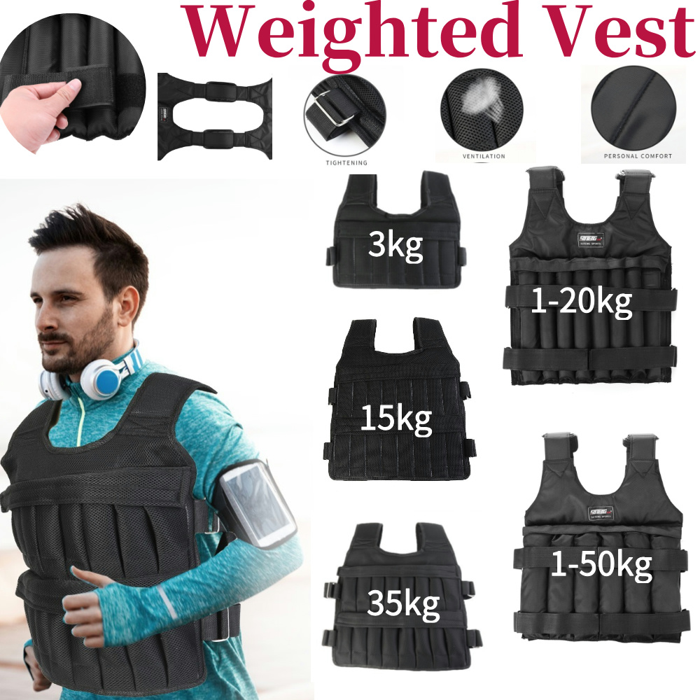 Kurtka obciążeniowa 3/15/35kg, – Crossfit Weight Vest recenzja i cena