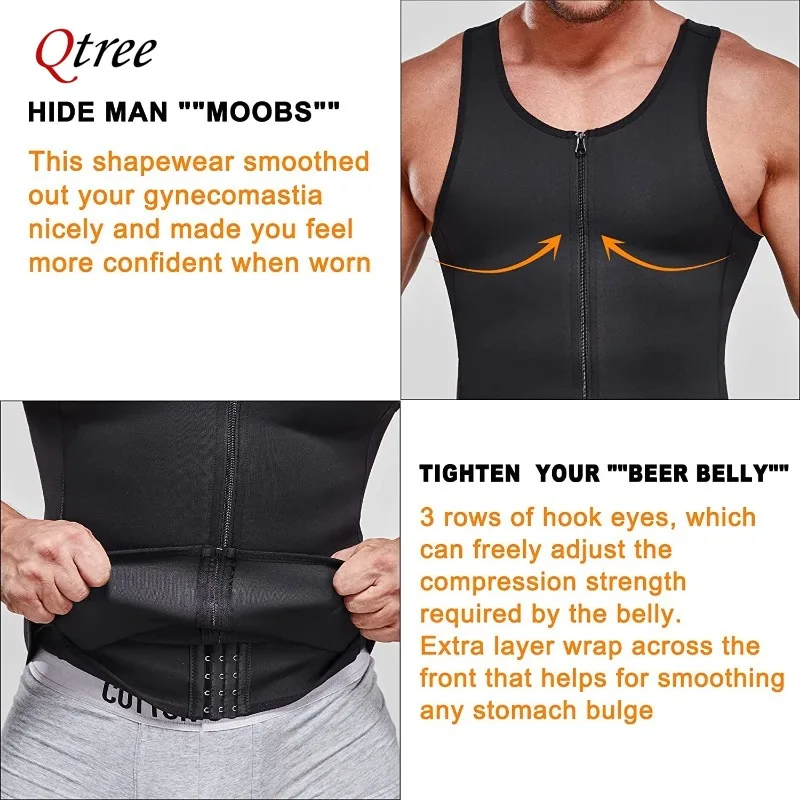 Qtree męski wyszczuplający pod – Crossfit Weight Vest recenzja i cena